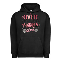 Pigment Black over stimulated moms club Urban Hoodie - MaliasSmallBusiness