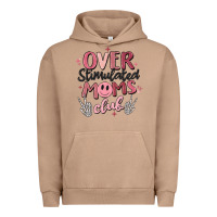 Pigment Burro over stimulated moms club Urban Hoodie - MaliasSmallBusiness
