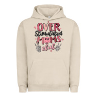 Pigment French Oak over stimulated moms club Urban Hoodie - MaliasSmallBusiness