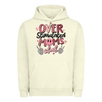 Pigment Pistachio over stimulated moms club Urban Hoodie - MaliasSmallBusiness
