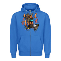 True Royal wild and free Zipper Hoodie - Zillion Design Studio