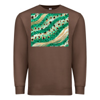 Chestnut green glitter Premium Sweatshirt - JahusDesignShop