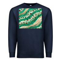 Navy green glitter Premium Sweatshirt - JahusDesignShop