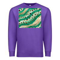 Purple green glitter Premium Sweatshirt - JahusDesignShop