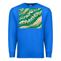 True Royal green glitter Premium Sweatshirt - JahusDesignShop