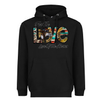 Black for the love love of the horses Heavyweight Hoodie - CowhideDigitalArt