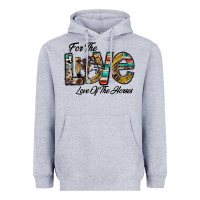 For The Love Love Of The Horses Heavyweight Hoodie | Teevron