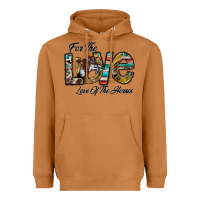 Meerkat for the love love of the horses Heavyweight Hoodie - CowhideDigitalArt