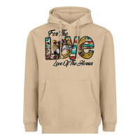 Mushroom for the love love of the horses Heavyweight Hoodie - CowhideDigitalArt