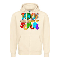 Sandshell 100 days of school Zipper Hoodie - texasbilliewilder