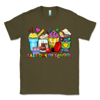 Army Green last day of school coffee cups Classic Tee - Zillion Design Studio