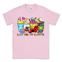 Bubblegum Pink last day of school coffee cups Classic Tee - Zillion Design Studio