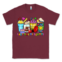 Burgundy last day of school coffee cups Classic Tee - Zillion Design Studio