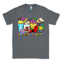 Charcoal Heather last day of school coffee cups Classic Tee - Zillion Design Studio