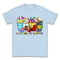 Dusty Blue last day of school coffee cups Classic Tee - Zillion Design Studio