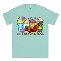Seafoam last day of school coffee cups Classic Tee - Zillion Design Studio