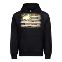 Black duck hunter flag Urban Hoodie - MaliasSmallBusiness
