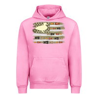 Fuchsia Pink duck hunter flag Urban Hoodie - MaliasSmallBusiness
