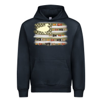 Navy duck hunter flag Urban Hoodie - MaliasSmallBusiness