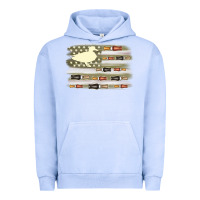 Pigment Grape Ice duck hunter flag Urban Hoodie - MaliasSmallBusiness