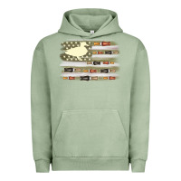 Pigment Oil Green duck hunter flag Urban Hoodie - MaliasSmallBusiness