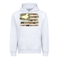 White duck hunter flag Urban Hoodie - MaliasSmallBusiness