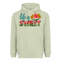 Matcha life is sweet Heavyweight Hoodie - HRA Design Shop