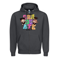 Smoke kinder graduate 2024 Zipper Hoodie - texasbilliewilder