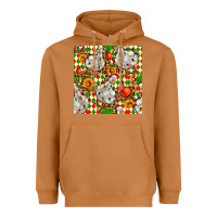 Meerkat christmas leopard duck Heavyweight Hoodie - FaDigitalArtStudio