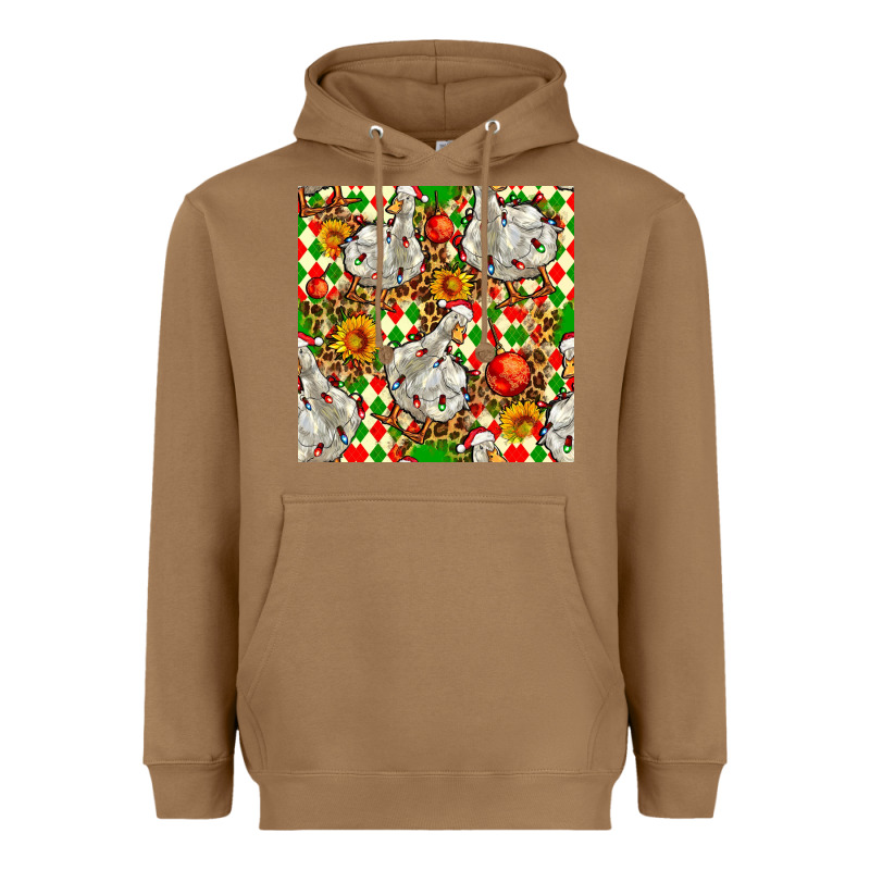 Christmas Leopard Duck Heavyweight Hoodie by FaDigitalArtStudio | Teevron
