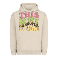 Pigment French Oak this is my hangover Urban Hoodie - MaliasSmallBusiness