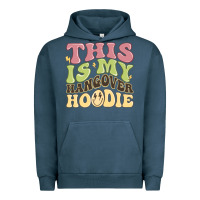 Pigment Midnight Navy this is my hangover Urban Hoodie - MaliasSmallBusiness
