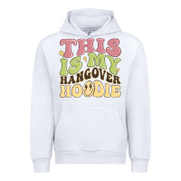 White this is my hangover Urban Hoodie - MaliasSmallBusiness
