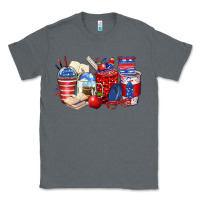Charcoal Heather 4th of july teacher coffee cups Classic Tee - Zillion Design Studio