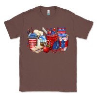 Chestnut 4th of july teacher coffee cups Classic Tee - Zillion Design Studio