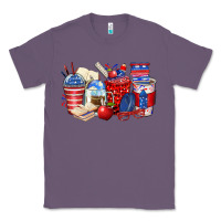 Lavender 4th of july teacher coffee cups Classic Tee - Zillion Design Studio