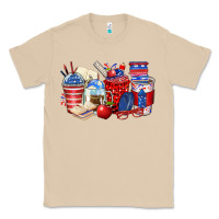 Mushroom 4th of july teacher coffee cups Classic Tee - Zillion Design Studio