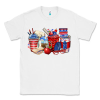 White 4th of july teacher coffee cups Classic Tee - Zillion Design Studio