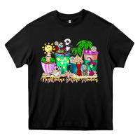 Black nightmare before summer coffee cups Heavy Core Tee - CowhideDigitalArt
