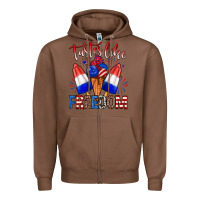 Chestnut taster like freedom Zipper Hoodie - Zillion Design Studio