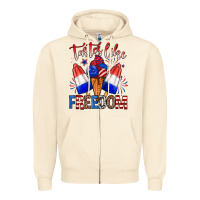 Sandshell taster like freedom Zipper Hoodie - Zillion Design Studio