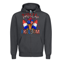 Smoke taster like freedom Zipper Hoodie - Zillion Design Studio