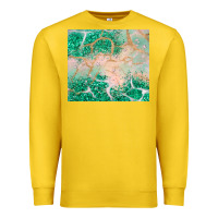 Lemon green glitter Premium Sweatshirt - JahusDesignShop