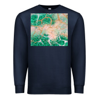 Navy green glitter Premium Sweatshirt - JahusDesignShop