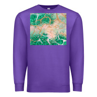 Purple green glitter Premium Sweatshirt - JahusDesignShop