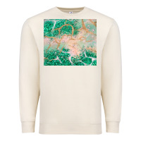 Sandshell green glitter Premium Sweatshirt - JahusDesignShop