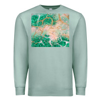 Seafoam green glitter Premium Sweatshirt - JahusDesignShop