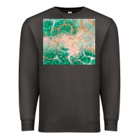 Smoke green glitter Premium Sweatshirt - JahusDesignShop