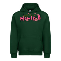 Forest Green having a menty b, cute and trendy Urban Hoodie - MaliasSmallBusiness