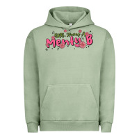 Pigment Oil Green having a menty b, cute and trendy Urban Hoodie - MaliasSmallBusiness